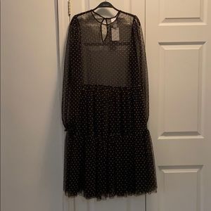 Polka dot dress NWT size Medium